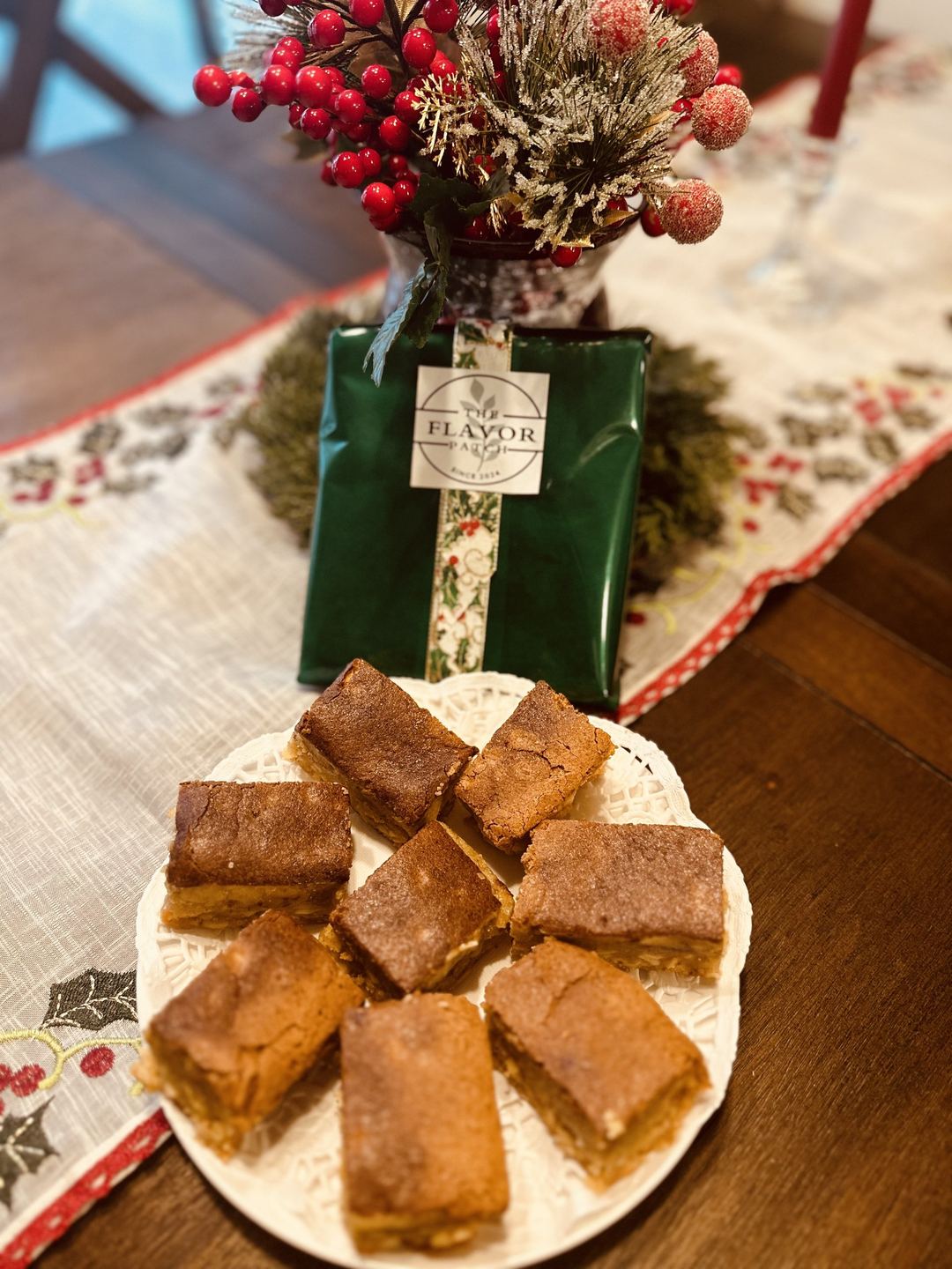Sri Lankan rich cake slices on a serving plate