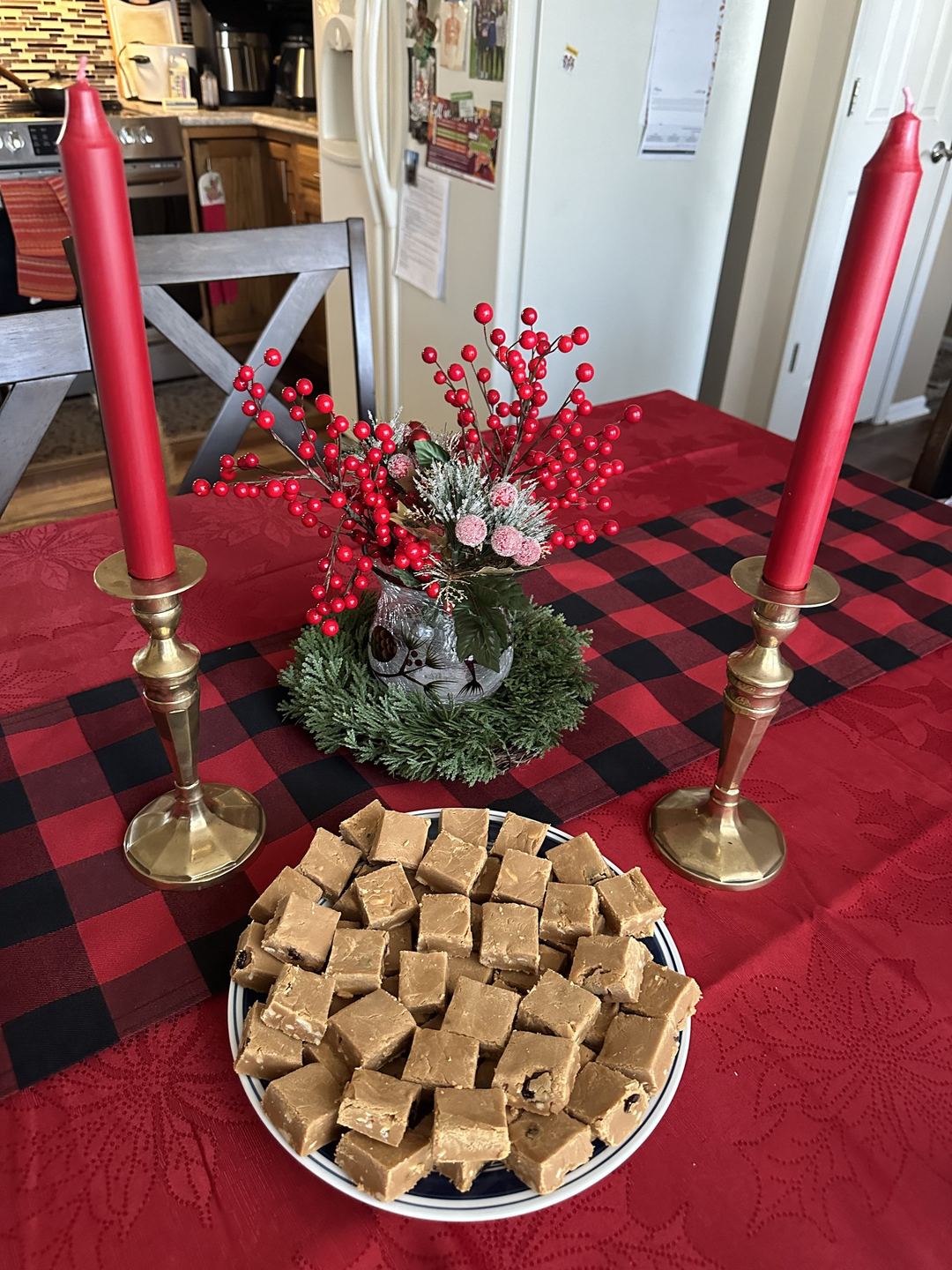 Sri Lankan rich cake with Christmas presentation