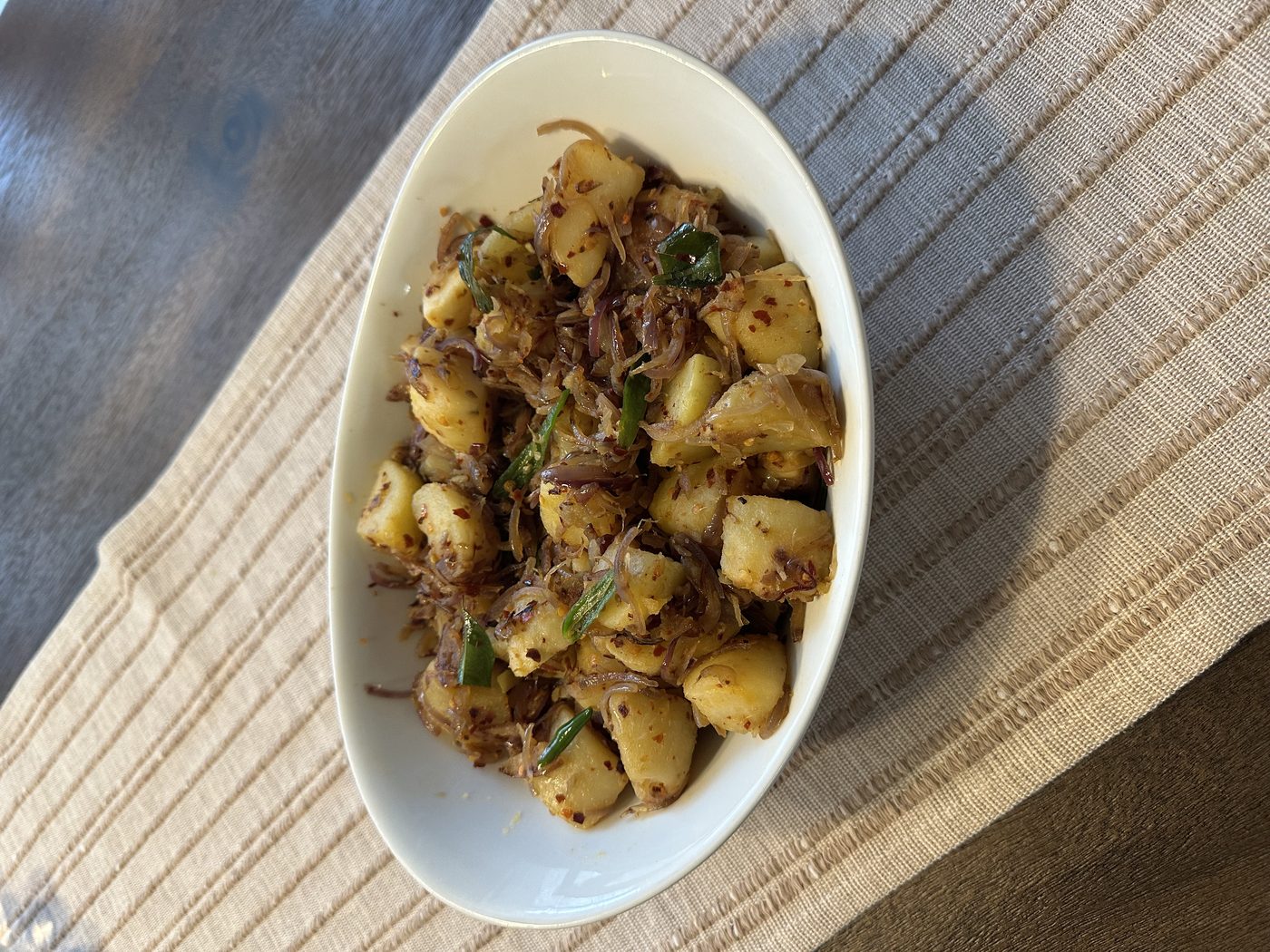 Spiced Sri Lankan dishes