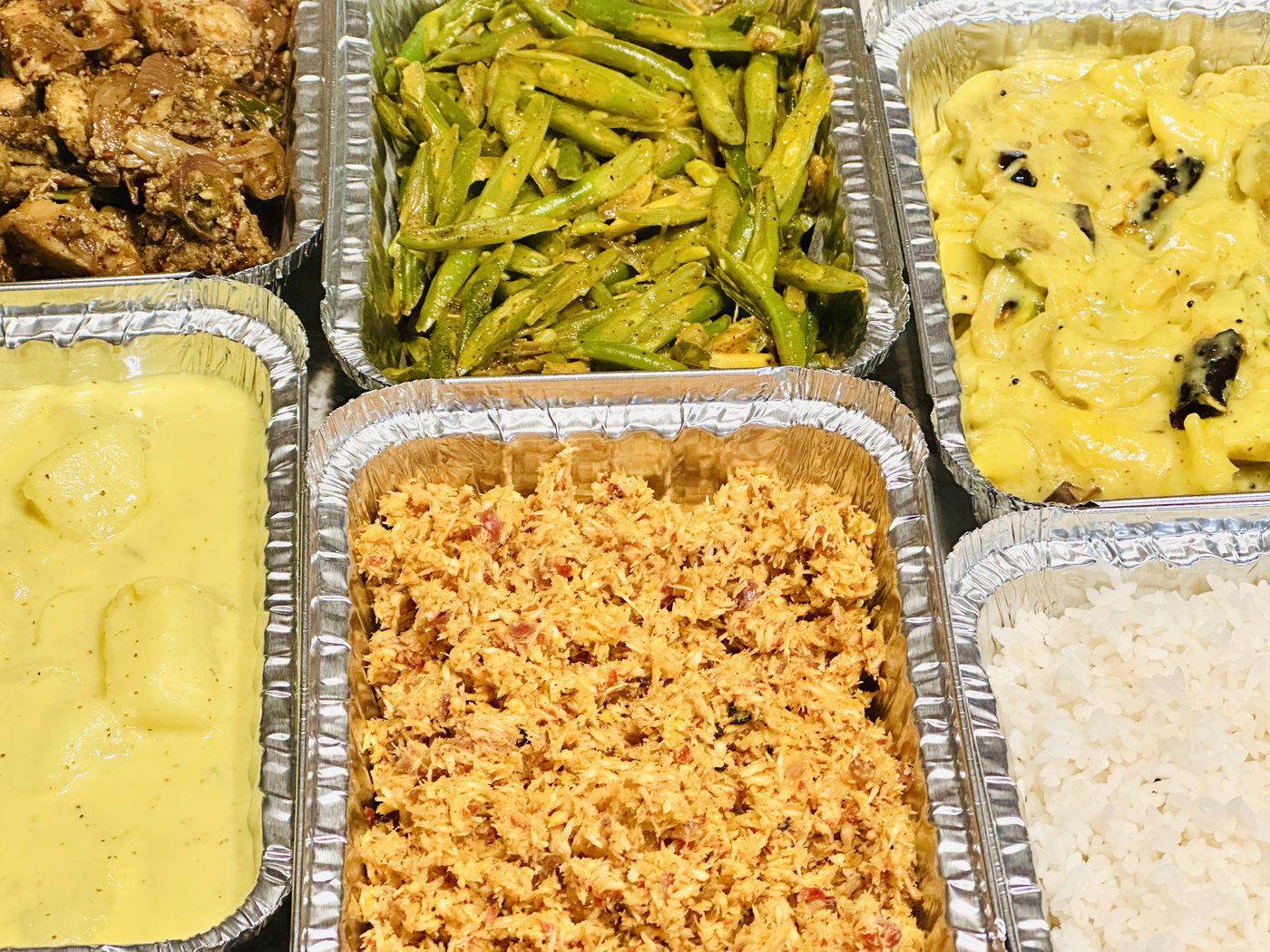 Kiribath and accompaniments