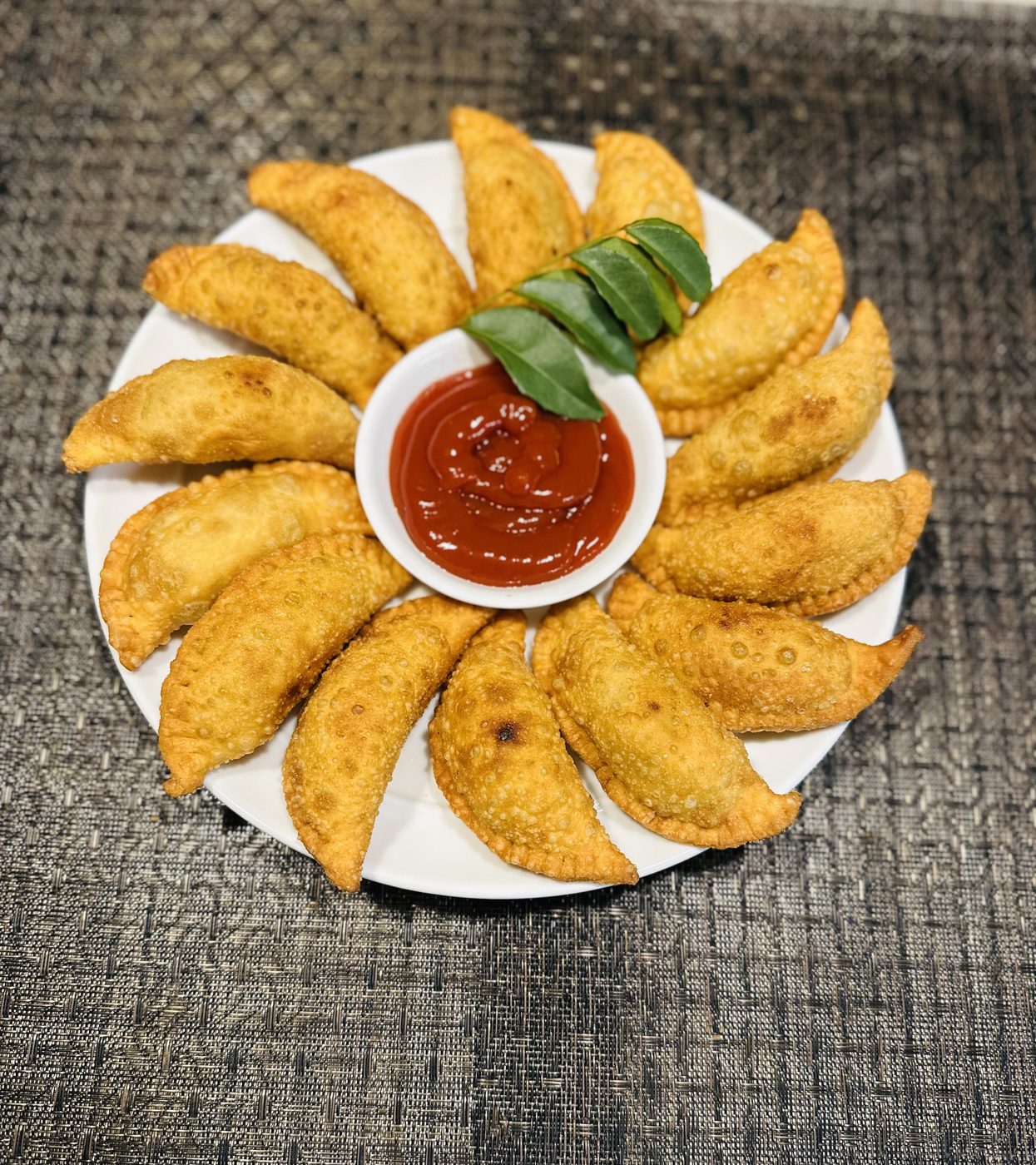 Deviled cashews and sides
